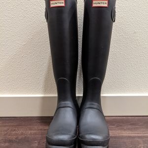 Hunter Women's Original Tall Rain Boots: Black